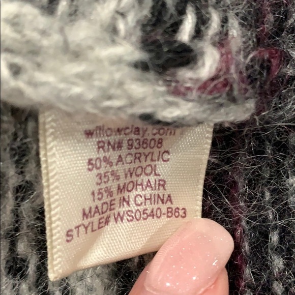 Willow & Clay Wool blend sweater. Size Med… - Picture 7 of 7